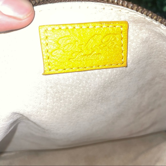 JAS M.B. Large leather wristlet - Picture 4 of 5